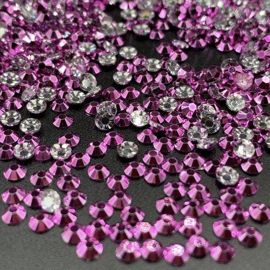 [ A146 ] Metal Color Rhinestones Mixed Size 3mm-5mm
